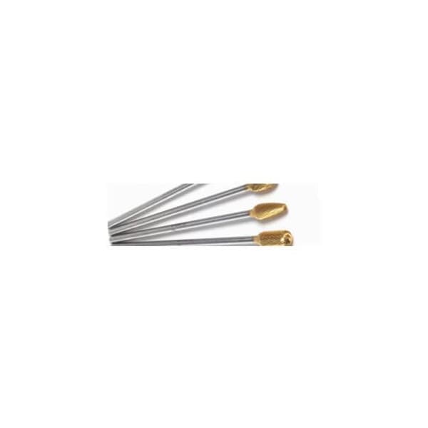 Champion Cutting Tool Ball Shaped Carbide Bur for Contour / Hole Deburring / Milling, 6in L. Shank, 3/8in Cut Dia CHA SD3-L6 - main
